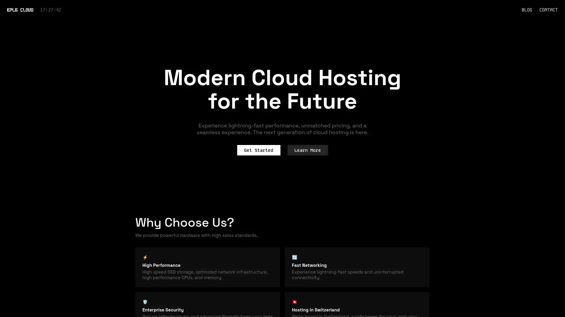 Cloud project screenshot